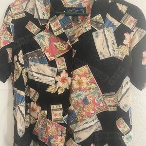 Vintage Hawaiian Print Shirt